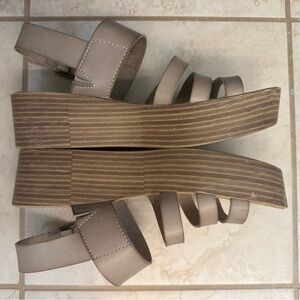 Stylish Stone Platform Sandals